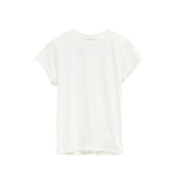 ザロウ レディース ティーシャツ トップス Shor sleeve t-shirt White