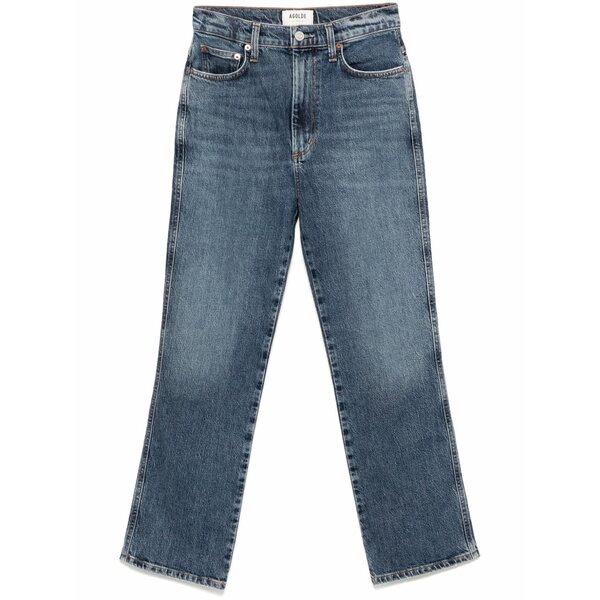 アゴルド レディース デニムパンツ ボトムス Straight-leg jeans Blue｜asty