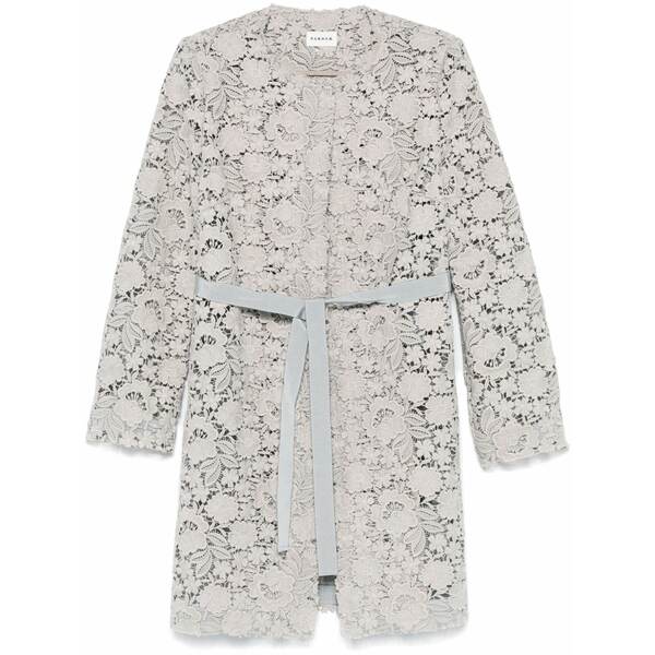 パロッシュ レディース 厚地の外套 アウター Macram?? coat Grey
