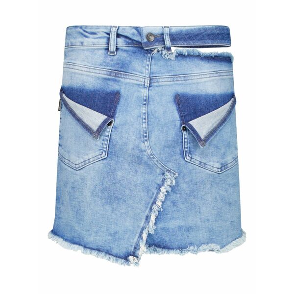 オットリンガー レディース スカート ボトムス Reversed denim mini skirt Blue｜asty