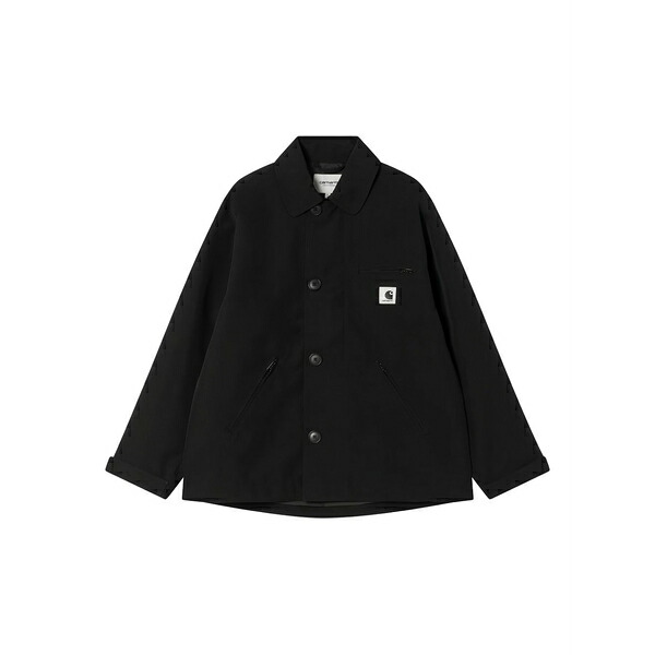 カーハート レディース ジャケット＆ブルゾン アウター Button-fastening jacket Black｜asty 42,770円