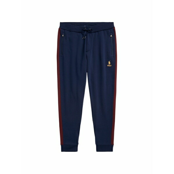 ラルフローレン メンズ 心地好いズボン下 ボトムス Stripe-detail track pants Blue