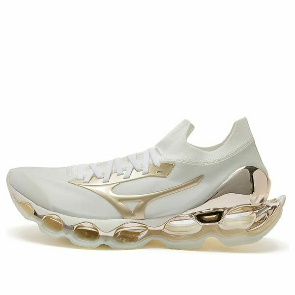 Mizuno ミズノ メンズ スニーカー  【Mizuno x Sorayama Wave Prophecy White Grey Gold D1GA212504】  サイズ US_9(27.0cm)