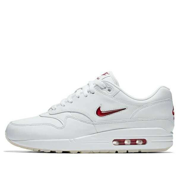 Nike ナイキ メンズ スニーカー 【Nike Air Max 1 Premium SC Jewel 'White Red' 918354-104】 サイズ US_8.5(26.5cm)｜asty