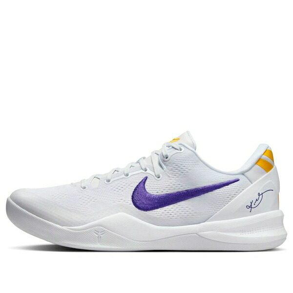 Nike ナイキ メンズ スニーカー コービー 【Nike Kobe 8 Protro \u0027Lakers Home\u0027 HF9550-100】  大きさ US_11.5(29.5糎)
