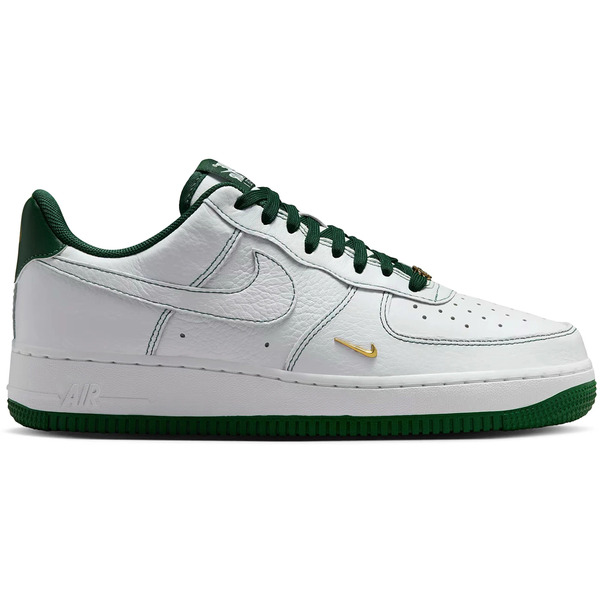 Nike ナイキ レディース スニーカー  【Nike Air Force 1 Low Mini Jewel White Gorge Green (Women)】  サイズ US_8.5(25.5cm) White/Metallic Gold/Gorge Green