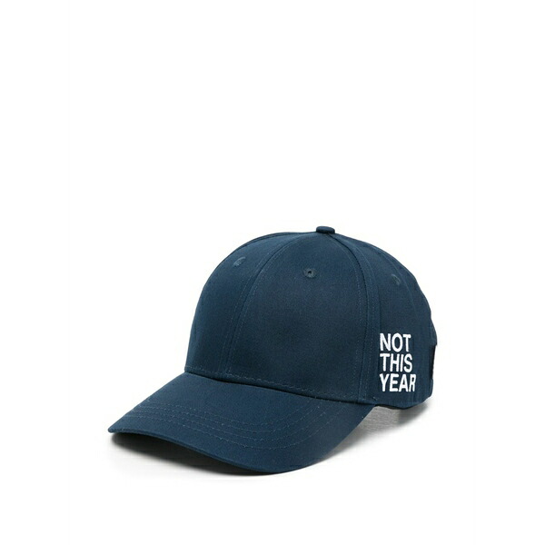 アスペジ メンズ 帽子 アクセサリー Panelled hat Blue|asty