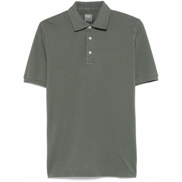 フェデーリ メンズ スポーツシャツ トップス North polo shirt Green ポロシャツ-トップス