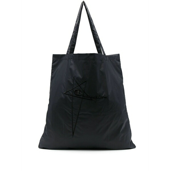 リックオウエンス メンズ トートバッグ 御徒面子 Jumbo tote bag Black