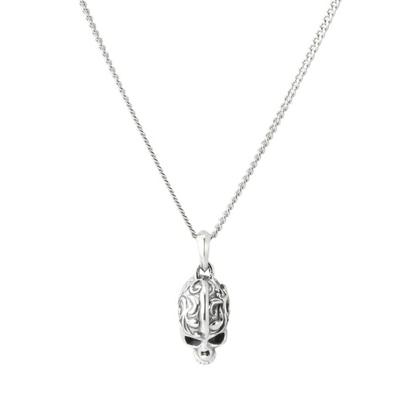 エマニュエレ ビコッキ メンズ 首飾り・チョー鉄道車両 佩び物 Skull necklace Silver