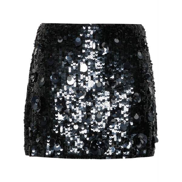 パロッシュ レディース スカート ボトムス Sequined mini skirt Blue|asty