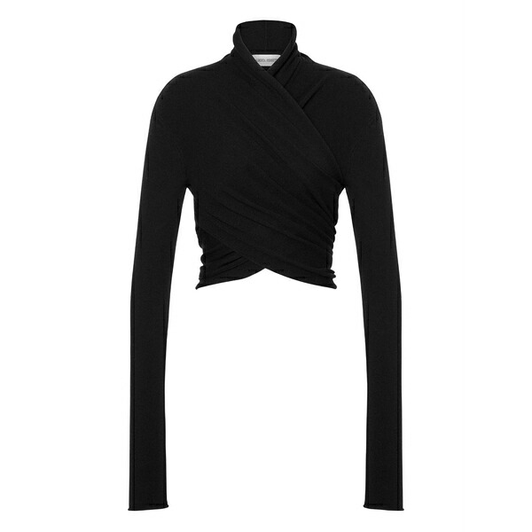 アルベルタ フェレッティ レディース ニット&セーター アウター Virgin-wool jumper Black｜asty