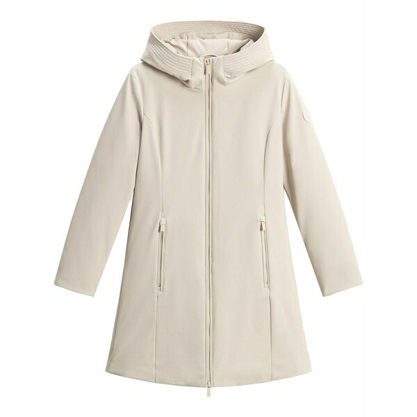 羊毛 金持ち レディース 厚地の外套 アウター Firth parka coat Neutrals