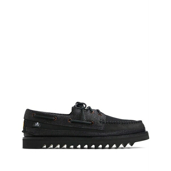 いの一番炭酸飲料 メンズ スリッポン・ローファー シューズ 3-eye \"gulfstar\"" boat shoes Black"
