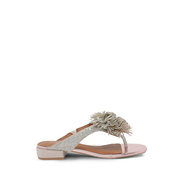 カートジェイガーロンドン レディース サンダル シューズ Metal pompom t-bar sandals Silver|asty