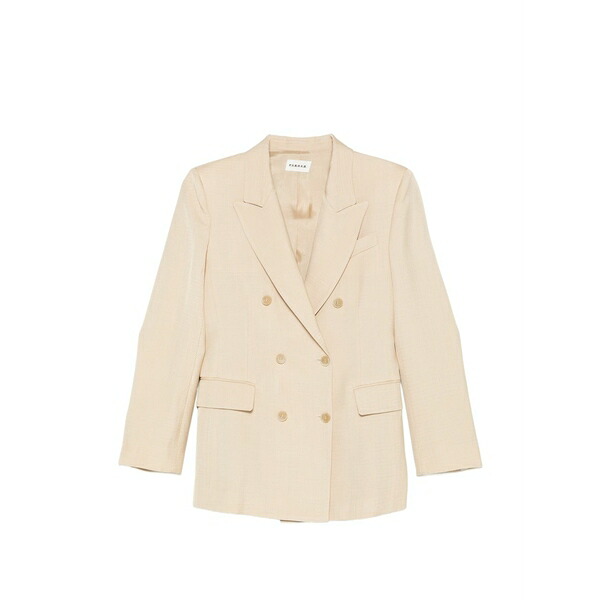 パロッシュ レディース 上衣＆上衣 アウター Double-breasted blazer Neutrals