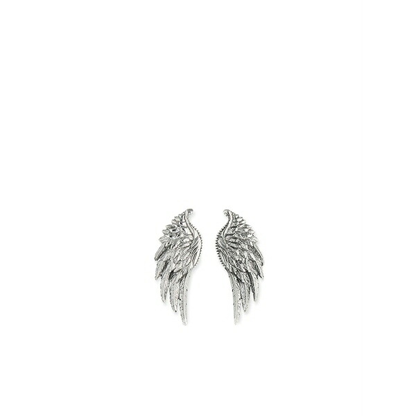 エマニュエレ ビコッキ メンズ ピアス・イヤリング 付属物 Wing stud earrings Silver