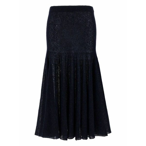 マグダ・ブトリム レディース スコート ボトムス Elastic-waistband flared MIDI skirt Blue