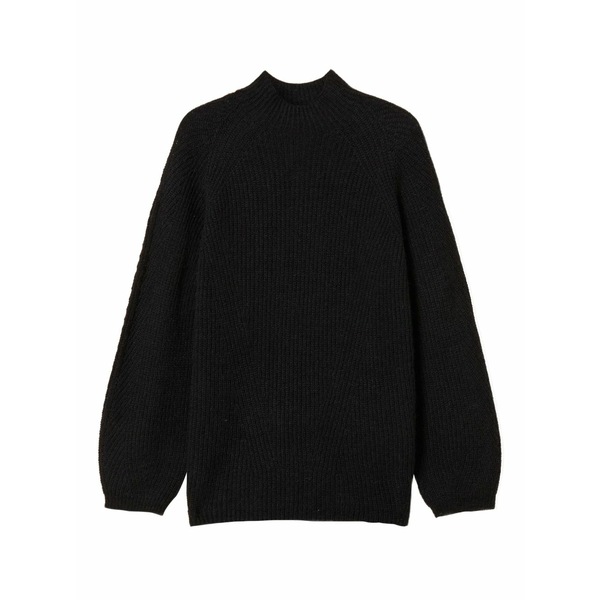 ツインセット レディース ニット&セーター アウター Turtleneck ribbed sweater Black｜asty 43,420円