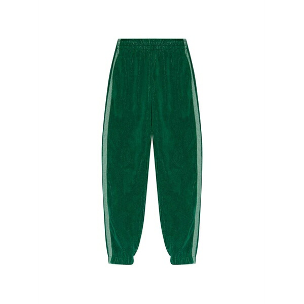 ヴェルサーチ メンズ カジュアルパンツ ボトムス Pocket stripe track pants Green|asty