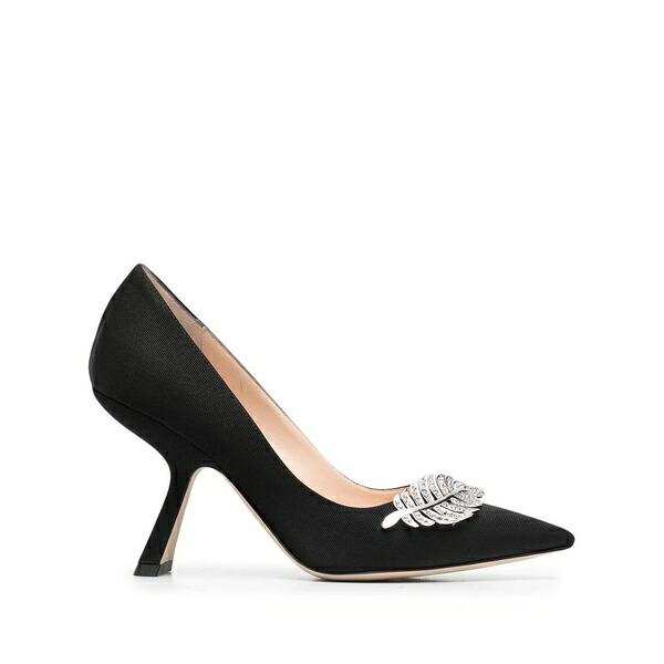 聖ニコラス カークウッド レディース パンプス シューズ Monstera pumps Black