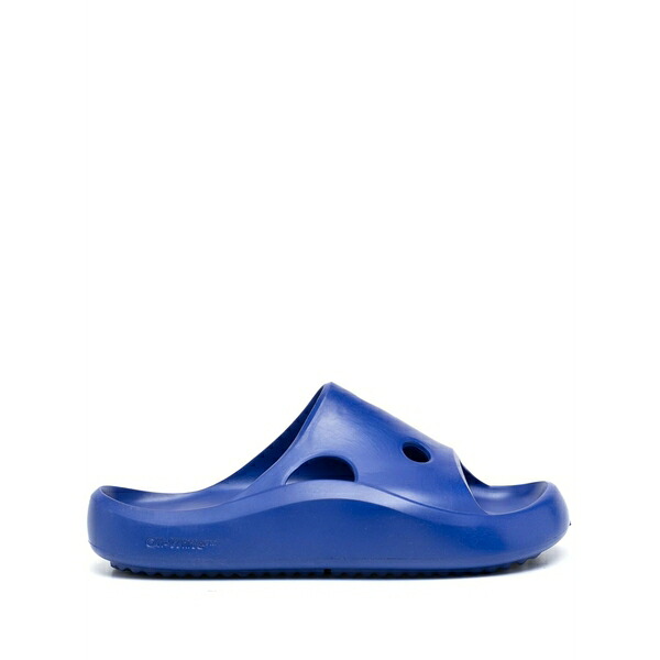 象牙色 メンズ サンダル シューズ Meteor cut-out slides Blue