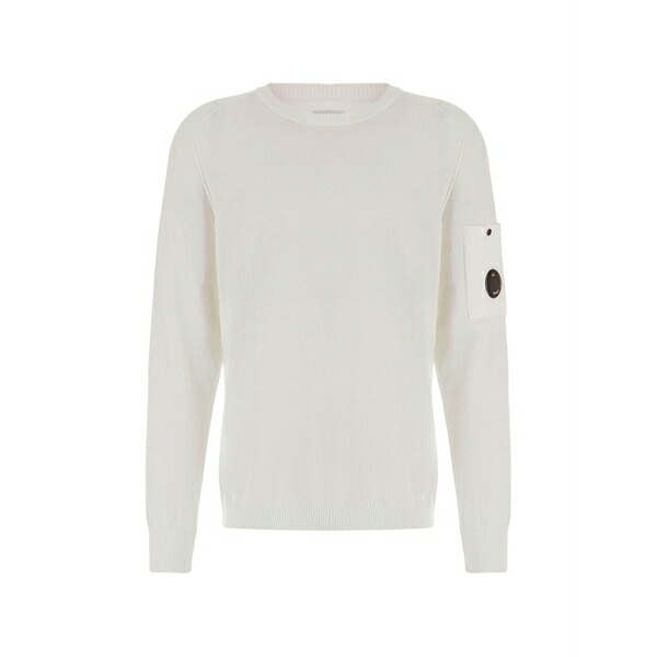 シーピーカンパニー メンズ ニット&セーター アウター Crew-neck sweater Neutrals｜asty