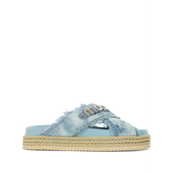 モウ レディース サンダル シューズ Logo sandals Blue｜asty