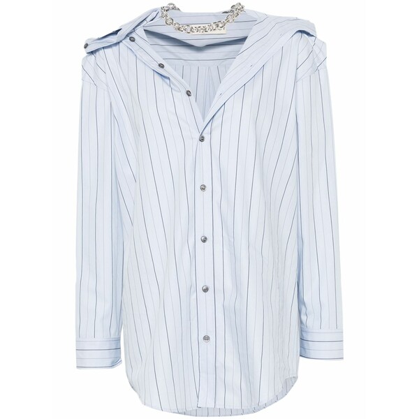 ワイプロジェクト レディース シャツ トップス Striped shirt Blue