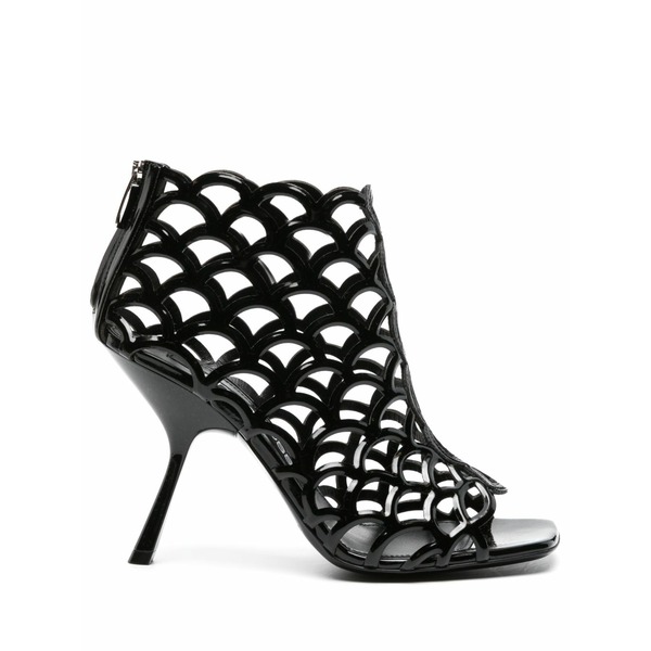 セルジオロッシ レディース パンプス シューズ Sr mermaid 90粍 patent leather pumps Black