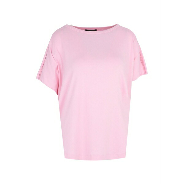 ファビアナ フィリッピ レディース ティーシャツ トップス Ribbed-knit t-shirt Pink