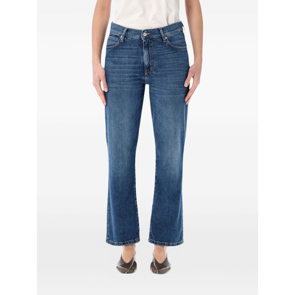 循環過程 レディース ジーンズズボン下 ボトムス Francy straight-leg jeans Blue
