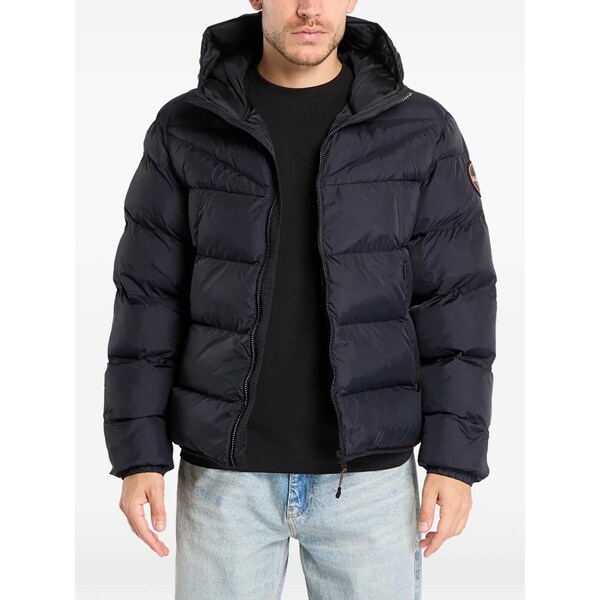 ナパピリ メンズ 上衣＆上衣 アウター Hooded jacket Black