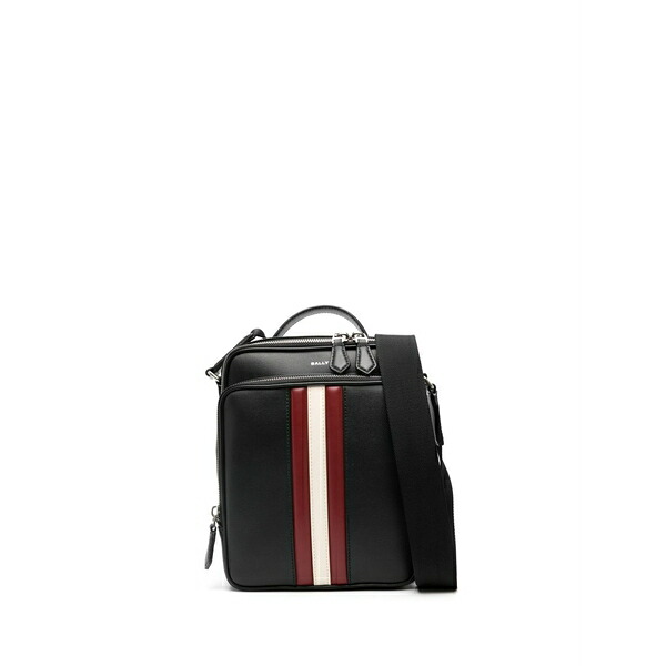 バリー メンズ ショルダーバッグ 御徒面子 Mythos messenger bag Black