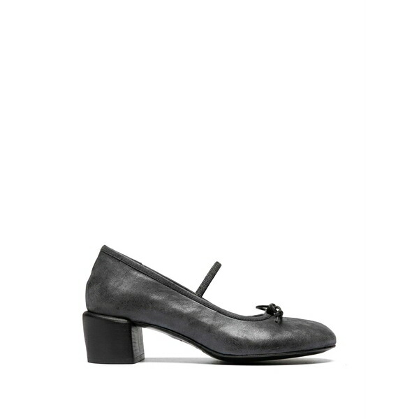 オフィチーネ 創造的 レディース スリッポン・ローファー シューズ Flore bow-strap loafers Grey
