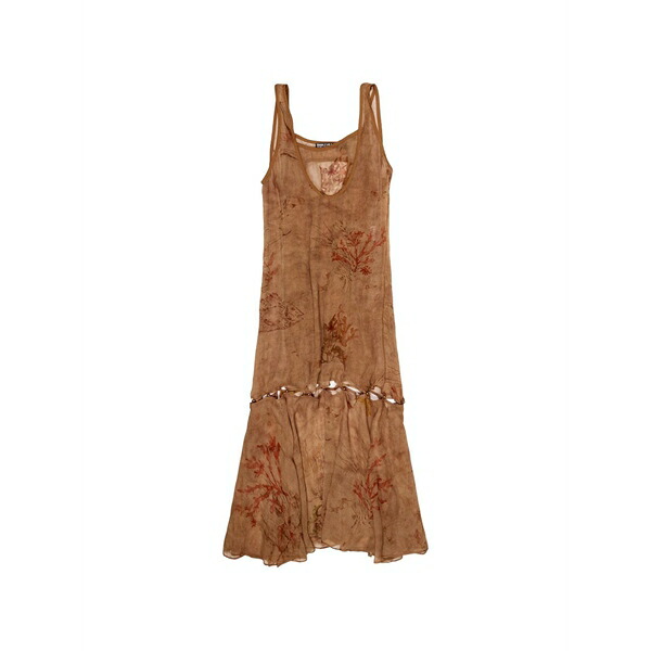 ビンバ イ ローラ レディース 衣装 トップス Print tiered MIDI dress Neutrals