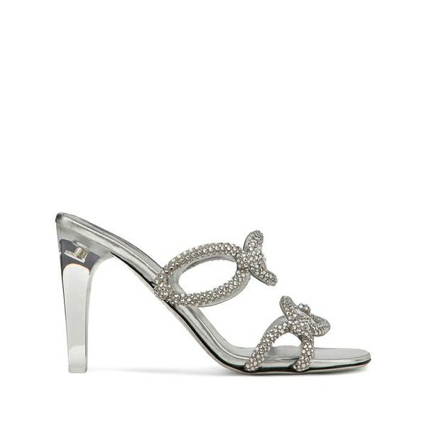 ヴァレンティノ ガラヴァーニ レディース サンダル シューズ 100mm chain 1967 sandals Silver｜asty