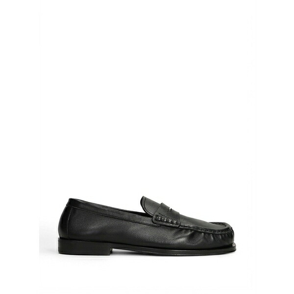 ヘンダーソン・ブラッコ メンズ スリッポン・ローファー シューズ Hugo loafers Black|asty