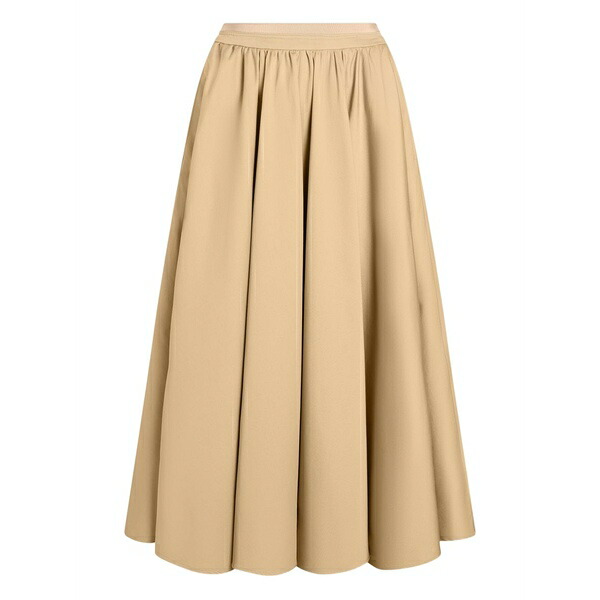 ジャンパトゥ レディース スコート ボトムス Pleated maxi a-line skirt Neutrals