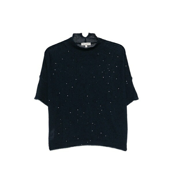 アントネリ レディース ティーシャツ トップス Agatea embellished t-shirt Blue