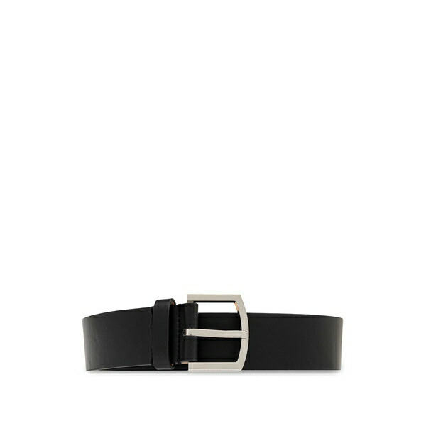 ディースクエアード メンズ 三尺帯 添え物 Leather belt Black