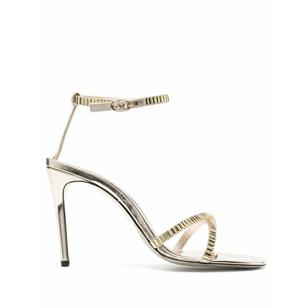 ヴィクトリア ベッカム レディース サンダル シューズ Crystal-embellished sandals Gold