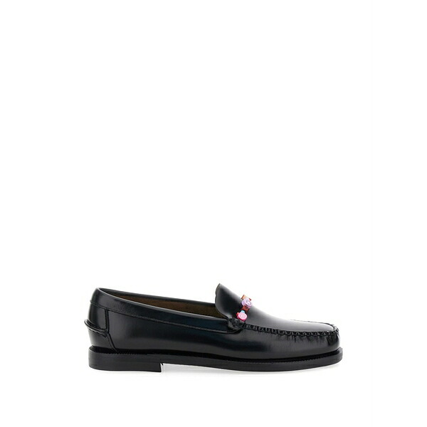 セバゴ レディース スリッポン・ローファー シューズ Frank beaded loafers Black