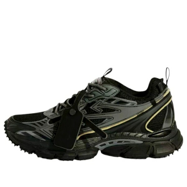 Off-White オフホワイト メンズ スニーカー 【OFF-WHITE Be Right Back \'Black\' OMIA295C99FAB0011010】 サイズ US_12(30.0cm)|asty