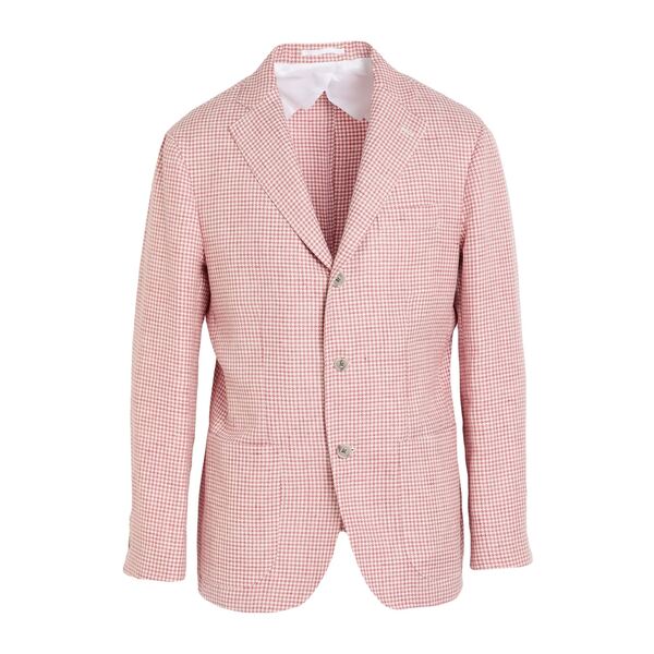 【送料無料】 バルバナポリ メンズ ジャケット＆ブルゾン アウター Blazers Red