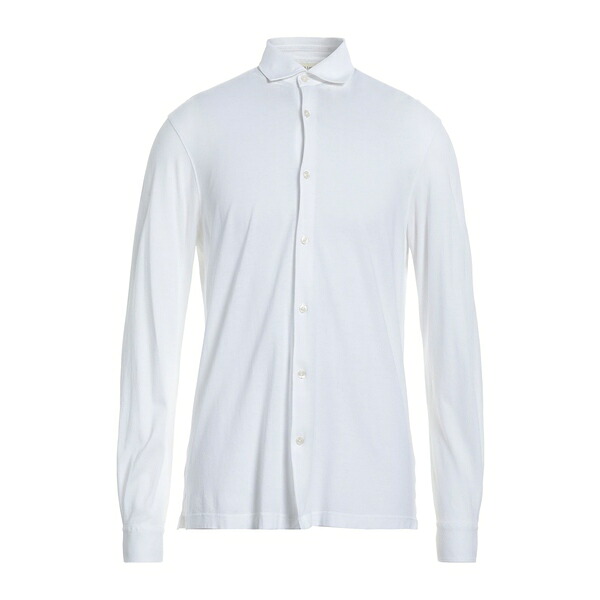【送料無料】 フィリッポ デ ラウレンティス メンズ シャツ トップス Shirts White｜asty