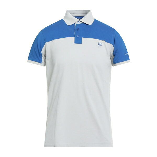 【貨物輸送無料】 ハーモント \u0026 知恵袋 メンズ プルオーバー トップス Polo shirts Grey