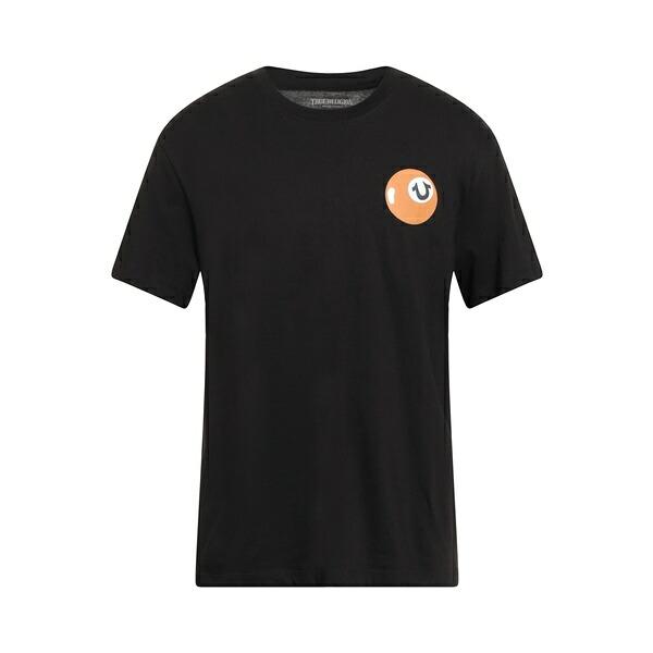 【送料無料】 トゥルーレリジョン メンズ Tシャツ トップス T-shirts Black 8,564円