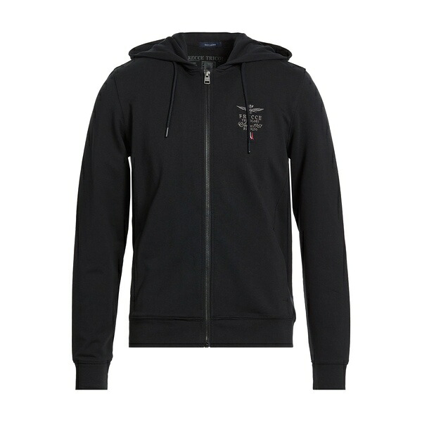 【貨物輸送無料】 アエロナウティカ ミリターレ メンズ パーカー・スウェットシャツ アウター Sweatshirts Black