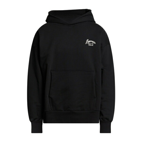 【送料無料】 バロウ メンズ パーカー・スウェットシャツ アウター Sweatshirts Black｜asty